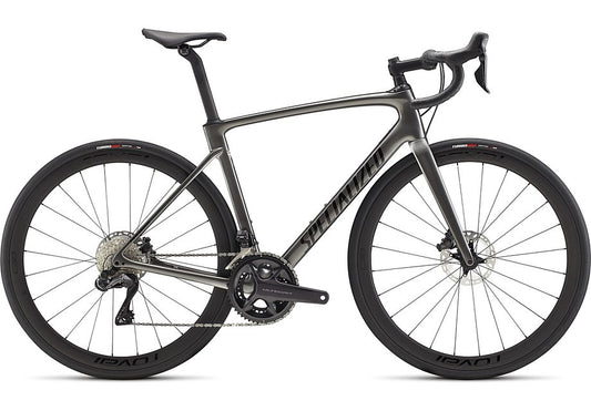 2023 Specialized roubaix expert bike smoke/tarmac black/silver dust/black reflective 64