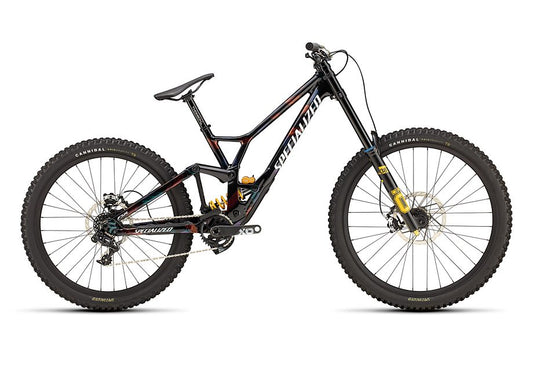 2025 Specialized demo race bike gloss obsidian / brushed / chameleon supernova s4