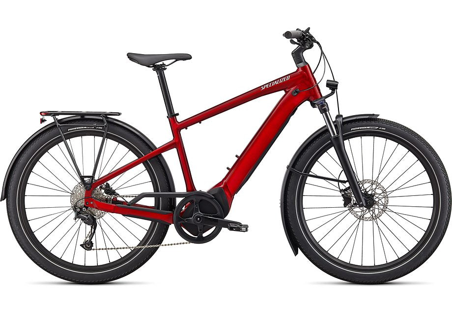 2024 Specialized Vado 3.0 Bike Red Tint / Silver Reflective Xl