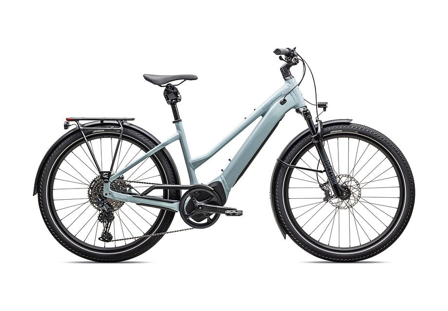 2026 Specialized Vado 5.0 Step Through Ul Bike Satin Seafoam / Lapis Pearl / Glacial Metallic M