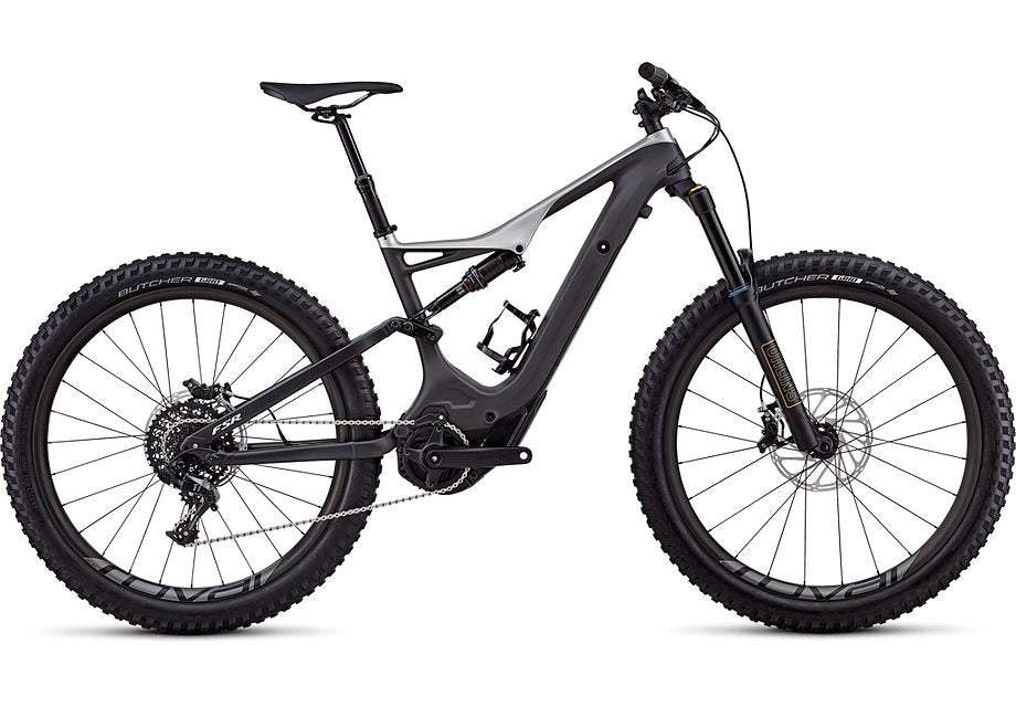 Specialized Levo Fsr Men Expert Carbon 6Fattie Satin Carbon / Flake Silver Xl