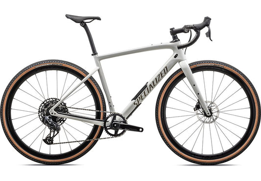 2024 Specialized Diverge Expert Carbon Bike Gloss Dune White / Taupe 56