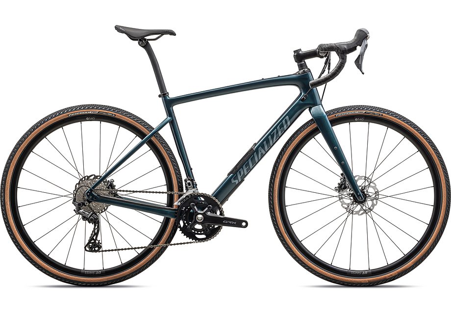 2023 Specialized diverge comp carbon bike gloss metallic deep lake granite/pearl 61
