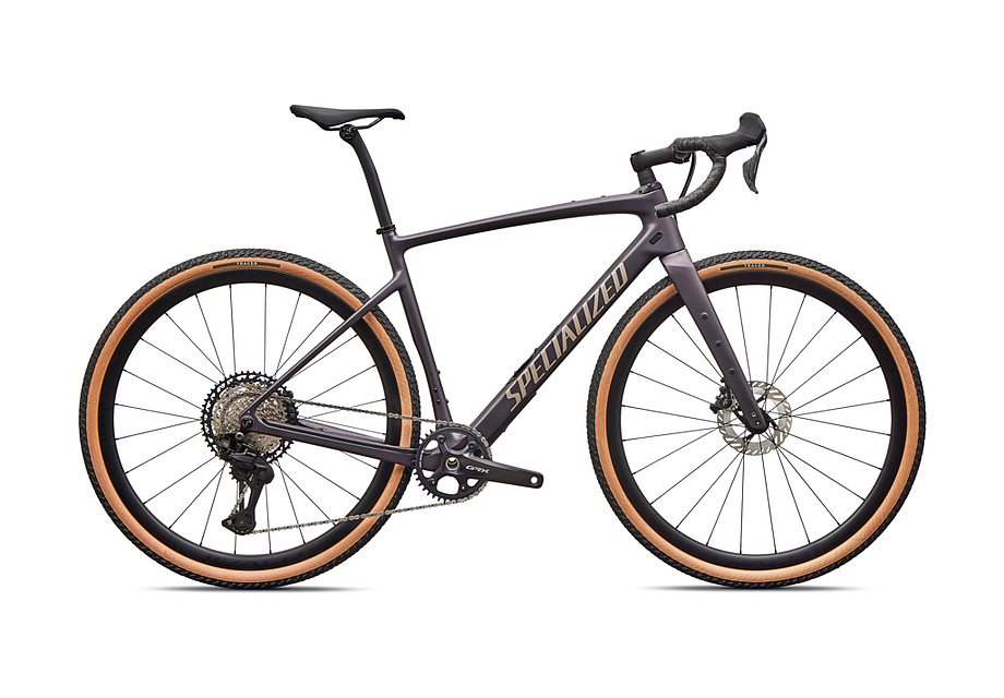 2026 Specialized Diverge Expert Di2 Bike Nebula Metallic/Sandstone Metallic 54