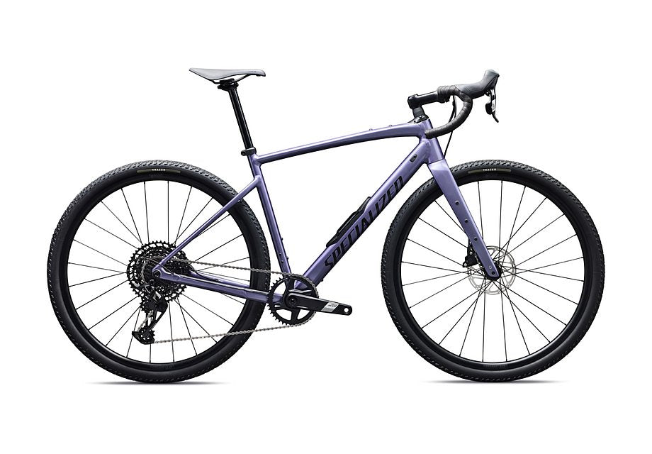 2026 Specialized Diverge E5 Comp Bike Gloss Mauve Metallic / Obsidian 49