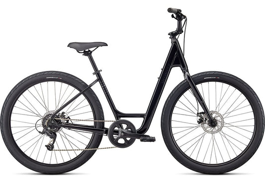 2023 Specialized Roll 2.0 Low Entry Bike Gloss Black / Charcoal / Satin Black Reflective M