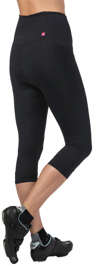 Terry Holster Hi Rise Capris - Black Small