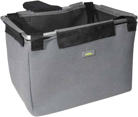 Delta Front Basket/Bag - Gray