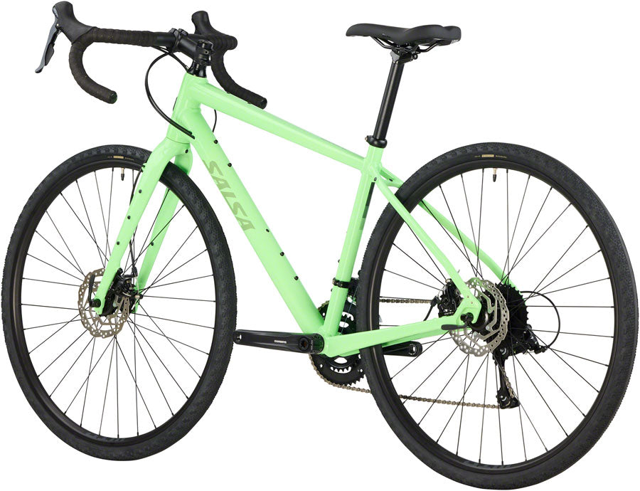 Salsa Journeyer Drop Bar Sora 2x9 Bike - 700c Aluminum Citrus Green 49cm