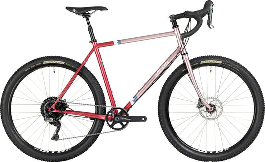 All-City Gorilla Monsoon Bike - 650b Steel GRX Hotberry Rhubarb 55cm