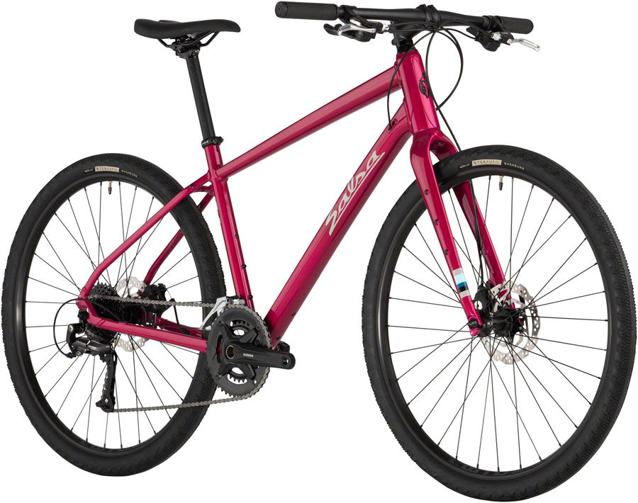 Salsa Journeyer Flat Bar Altus 650 Bike - 650b Aluminum Ruby Red LG