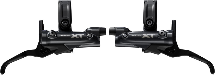 Shimano Deore XT M8200/8220 Disc Brake Upgrade Kit - Right Left BL-M8200 Levers Post Mount Front Rear BR-M8220 4-Piston Calipers