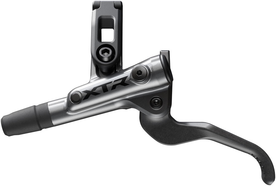 Shimano XTR M9200 XC Disc Brake Lever - Left/Front Post Mount 2-Piston Caliper SM-BH90-SS Hose Metal Pads Gray