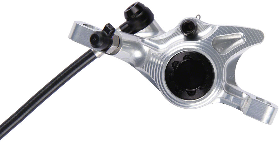 Hope XCR Pro X2 Disc Brake and Lever Set - Front Hydraulic Post Mount Silver