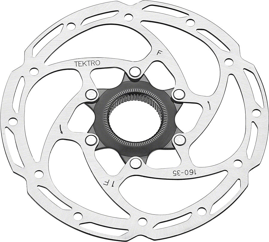 Tektro TR160-35 Disc Brake Rotor - 160mm Center-Lock 1.8mm Thickness