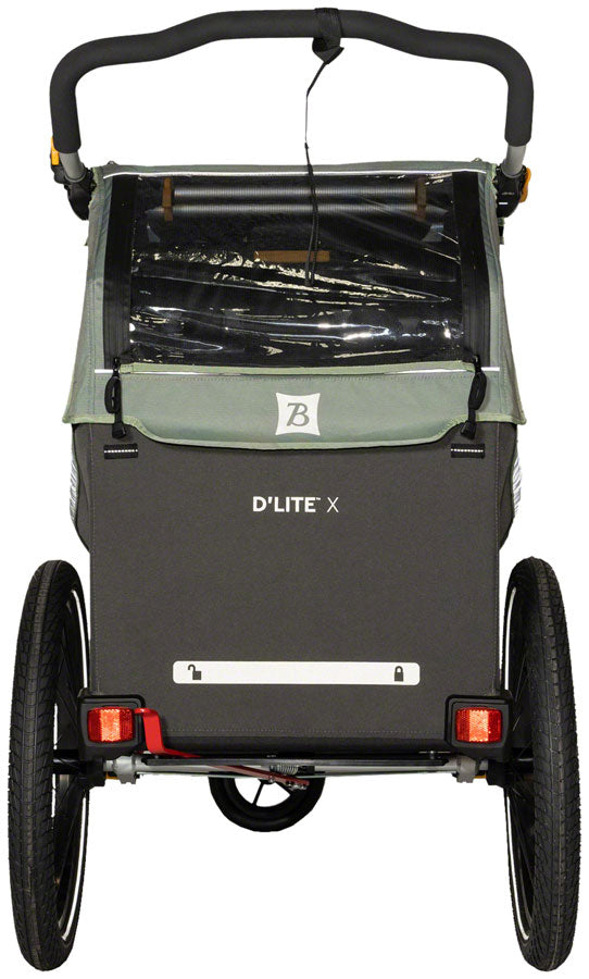 Burley DLite X Child Trailer - Single Sage Green