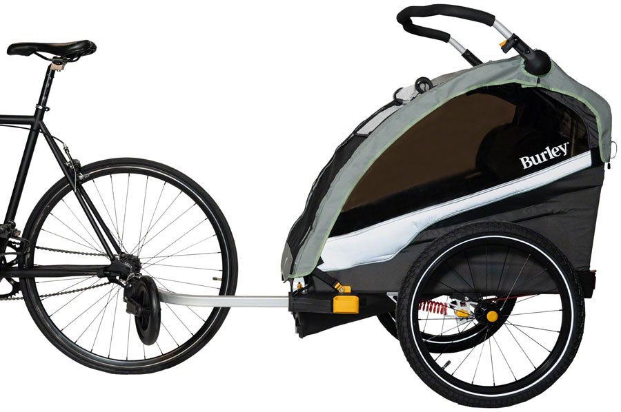 Burley DLite X Child Trailer - Single Sage Green