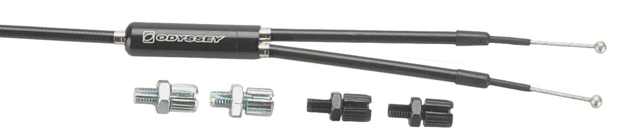 Câble Gyro Supérieur Court Odyssey Gyro3 - 390mm Pour BMX - Détangleur OVNI