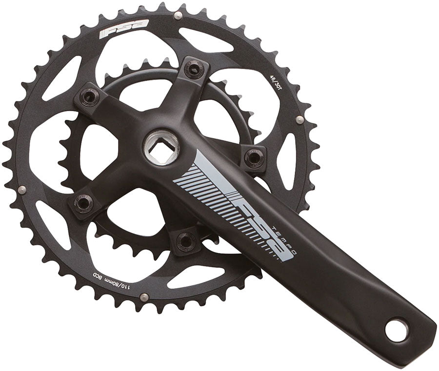 FSA Tempo Crankset 50/34T 172.5mm JIS N10