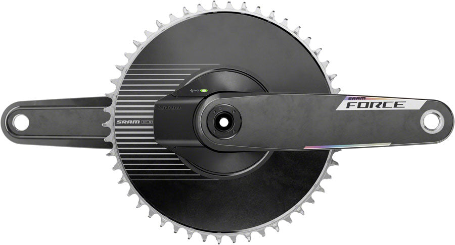 SRAM Force 1 AXS Power Meter Crankset - 170mm 12-Speed 50t Aero PM Chainring 8-Bolt Direct Mount DUB Spindle Carbon E1
