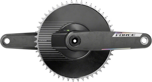 SRAM Force 1 AXS Power Meter Crankset - 170mm 12-Speed 50t Aero PM Chainring 8-Bolt Direct Mount DUB Spindle Carbon E1