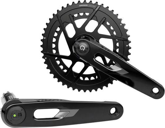 SRAM Rival AXS Power Meter Crankset - 175mm 12-Speed 48/35t 8-Bolt Direct Mount DUB PM Spindle BLK E1