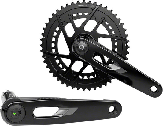 SRAM Rival AXS Power Meter Crankset - 165mm 12-Speed 46/33t 8-Bolt Direct Mount DUB PM Spindle BLK E1