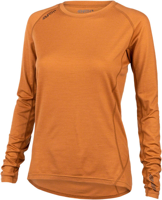 45NRTH Grunnur Wool Base Layer - Women's Cedar Sunrise X-Large