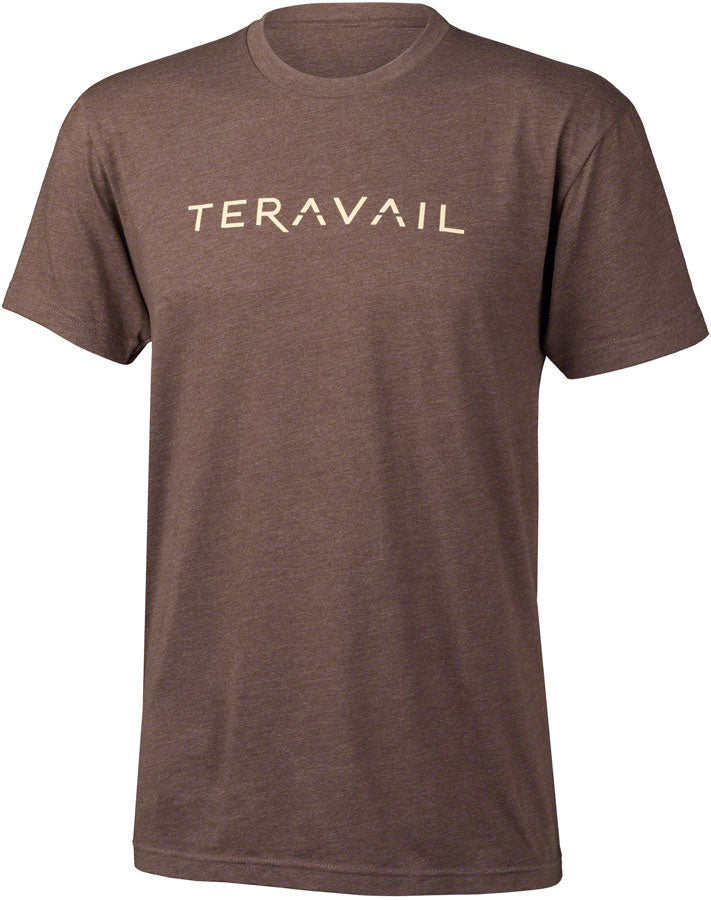 Teravail Logo Short Sleeve T-Shirt - Unisex Espresso X-Large