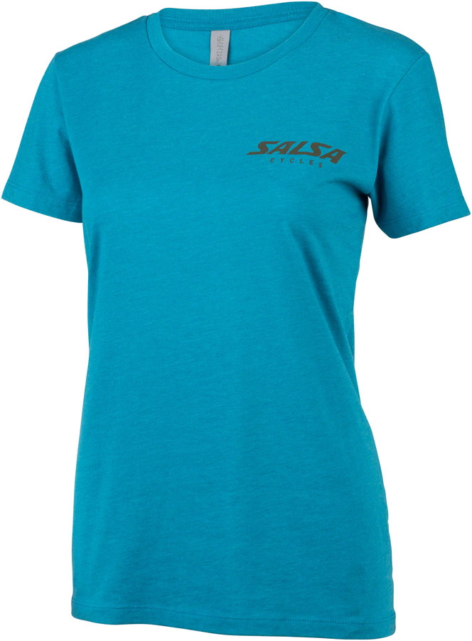 Salsa Lone Pine Women's T-Shirt - Teal X-Large