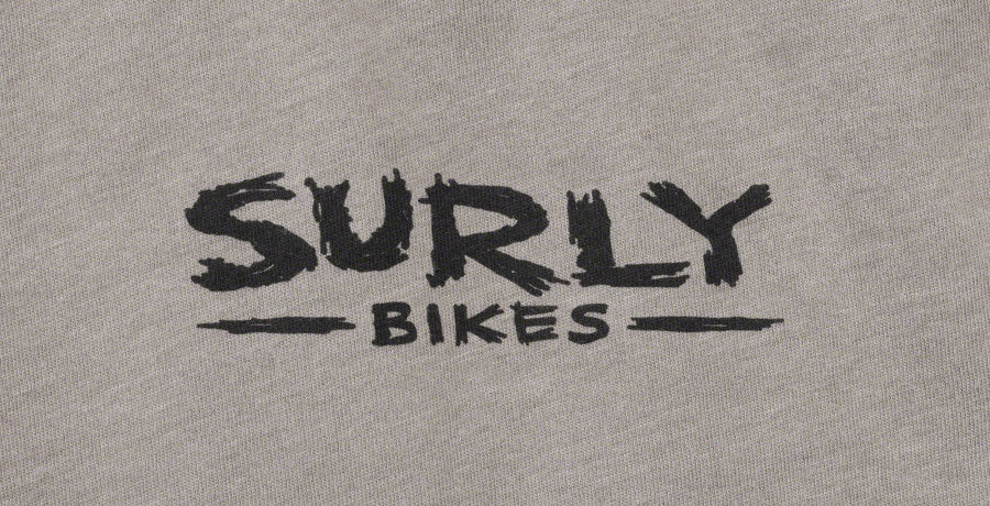 Surly The Ultimate Frisbee Men's T-Shirt - Gray Small