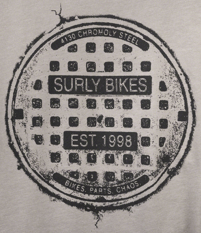 Surly The Ultimate Frisbee Men's T-Shirt - Gray Small