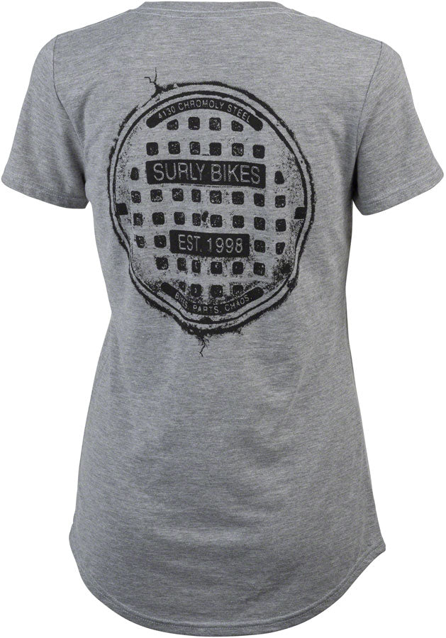 Surly The Ultimate Frisbee Women's T-Shirt - Gray Large