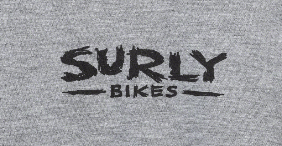 Surly The Ultimate Frisbee Women's T-Shirt - Gray Large
