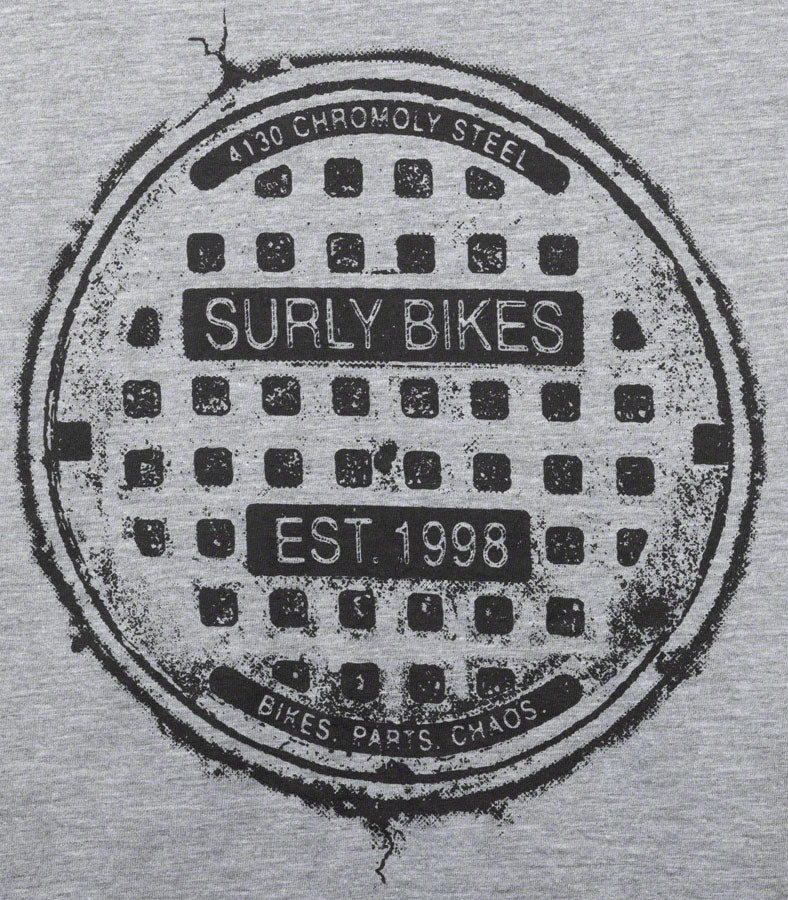 Surly The Ultimate Frisbee Women's T-Shirt - Gray 2X-Large