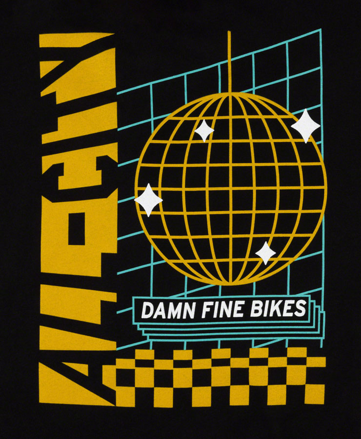 All-City Club Tropic Women's T-Shirt - Black Large