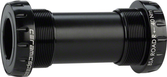 CeramicSpeed BSA Road Bottom Bracket - English Thread 68mm 24mm Spindle BLK