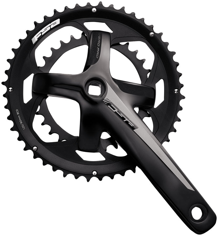 FSA VeroComp Crankset 2x 50/34T 172.5mm 9sp JIS