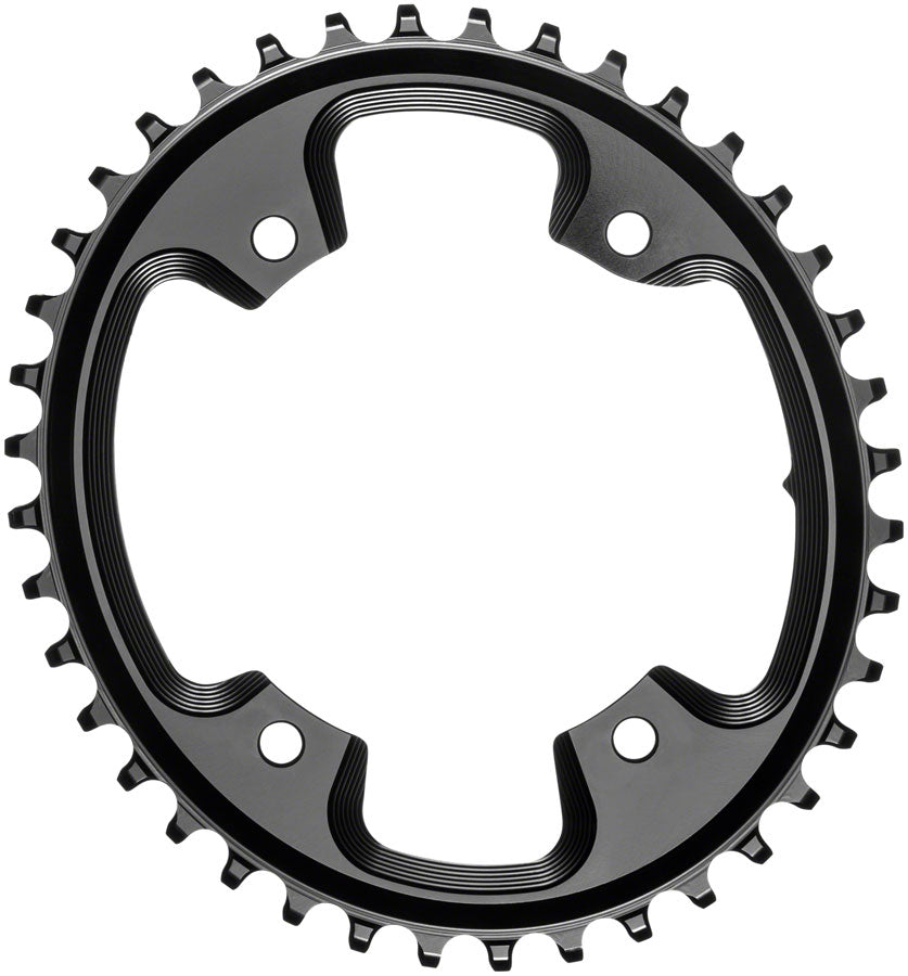 absoluteBLACK 110BCD Asymmetric CX 1X Oval Chainring 40T - Blk