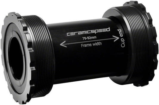 CeramicSpeed T47/86 Bottom Bracket - Shimano Black