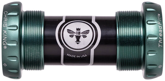 Chris King ThreadFit 24 Bottom Bracket - English Matte Jade