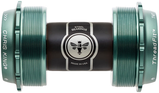 Chris King ThreadFit T47 24x Bottom Bracket - T47 Matte Jadeo