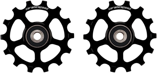 CeramicSpeed Pulley Wheels Shimano XT/XTR 12-Speed - 14 Tooth Alloy BLK