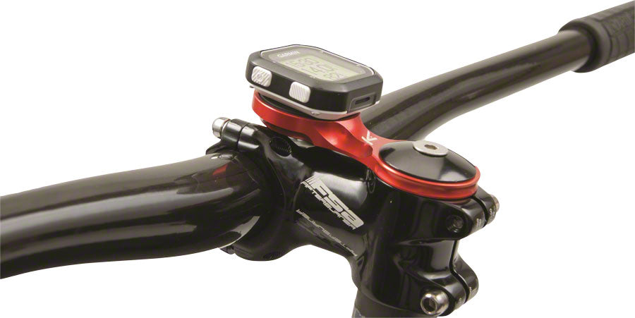 K-EDGE Fixed Stem Mount for Garmin Quarter Turn Type Computers Black
