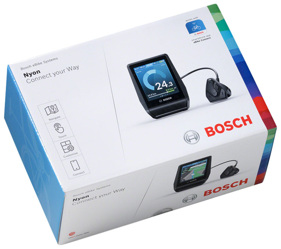 Bosch Nyon Retrofit Kit including holder control unit and Handlebar shims