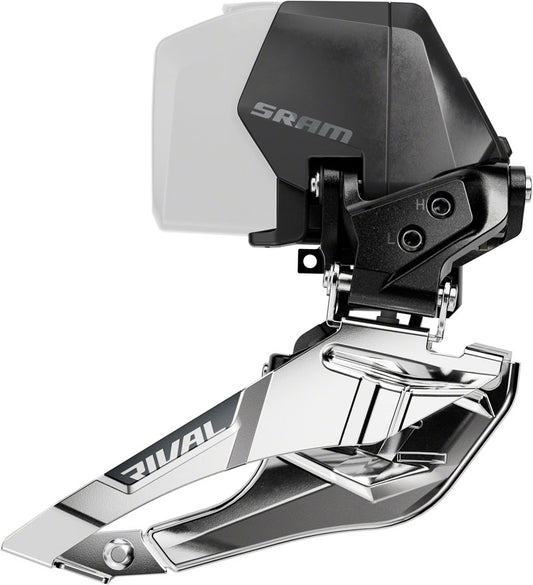 SRAM Rival AXS Front Derailleur - 2x12-Speed Braze-on Battery Not Included BLK E1