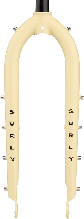 Surly Cocktail Fork - 27.5" QRx100mm 1-1/8" Straight Steerer 420mm Axle To Crown Steel Whipped Butter