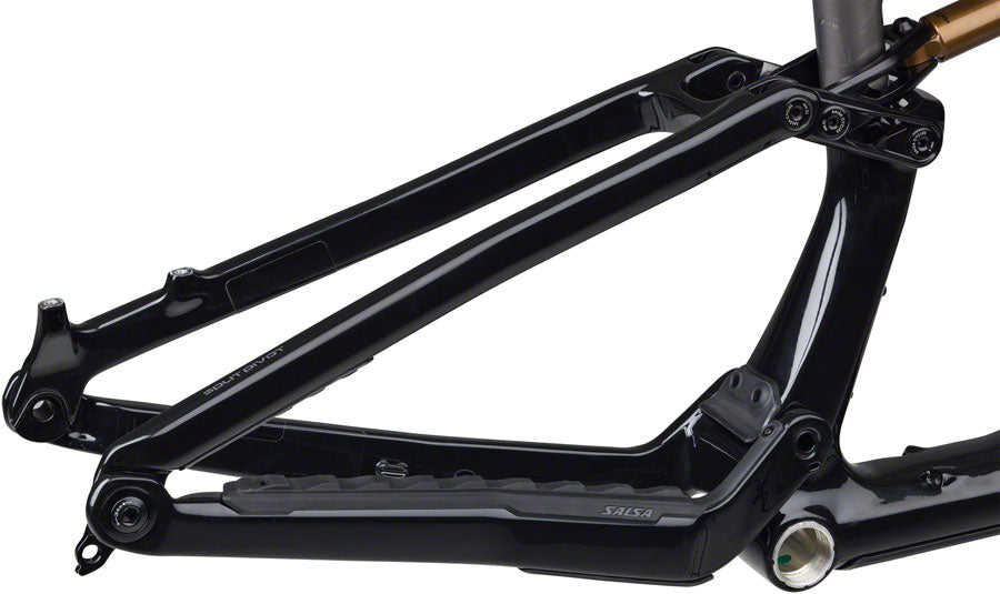 Salsa Blackthorn 145 C Frame - Carbon Black / Smoke Medium