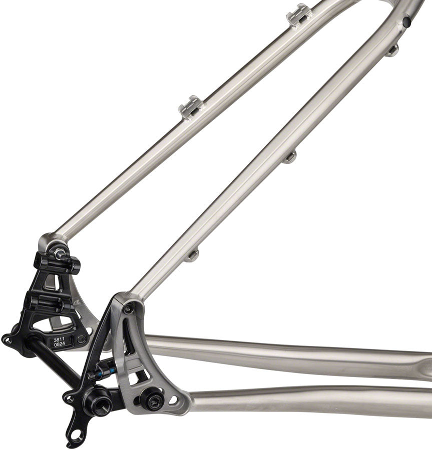 Salsa Fargo Ti Frameset - 29" Titanium Raw Small