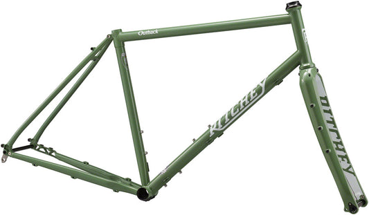 Ritchey Outback Frameset - 700c/650b Steel Winter Sage Small